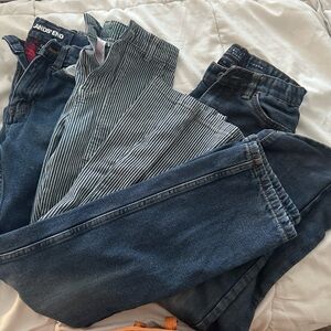 Bundle of boys jeans